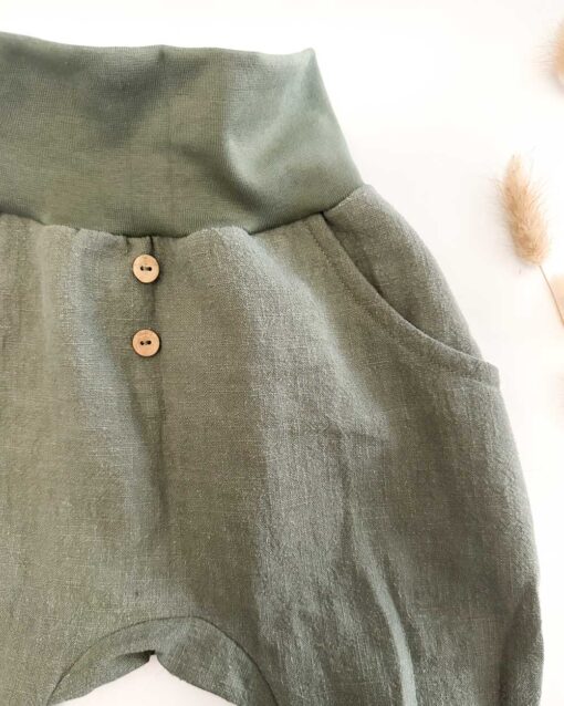 Knickerbocker Baby Kinder aus atmungsaktivem Leinen